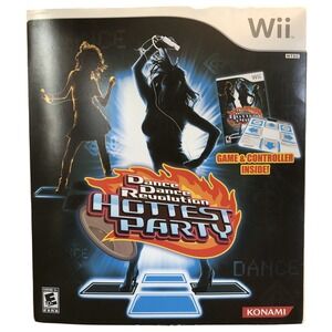 Dance Dance‎ Revolution DDR: Hottest Party Dance Pad Nintendo Wii, 2007